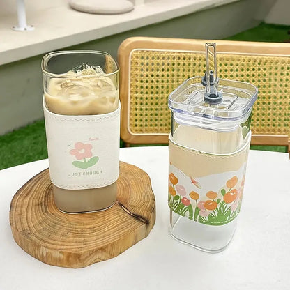 Glass Coffee Tumbler